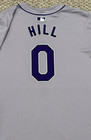 Hill Size 48  0 2024 Colorado Rockies Game Jersey Issued Road Gray Mlb