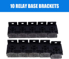 Pack Of 10 Relay Base Holder 5 Pin Socket With 50 Terminals 6 3mm 0 24in Kits