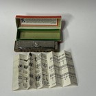 Vintage M  Hohner Old Standby 34b Harmonica Germany Key Of C  Box   Instructions