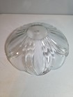 Frosted Glass Art Deco 13  Ceiling Light Lamp Shade Flower Leaves Vintage Retro