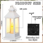 Hoolerry 24 Set 5 5 Mini Lanterns Led Candle For Wedding Centerpiece Vintage