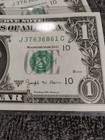 Series 1963b Joseph W Barr  1 Federal Reserve Notes Lot  Unc Semi Sequential