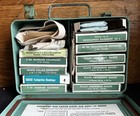 Vintage 1950s The American National Red Cross First Aid Kit - Missing Some Parts