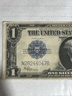 1923  1 Silver Certificate     Large Size        horse Blanket    Note     Blue Seal 