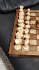 The House Of Staunton Wooden Chess Set Brown Beige Tournament Chess Board