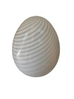 Maestri Murano Swirl Egg Lamp 16 