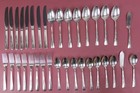 Vintage 35 Pc Revelation 1953 Silver Plate Pattern Flatware Set