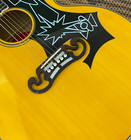 Yellow Acoustic Guitar Rosewood Fingerboard Solid Spruce Top Us Warehouse