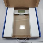 Bathroom Scale Weight Digital Large Lcd Display Tempered Glass 400 Lbs