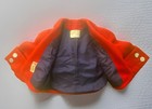 Rare Vintage 1950s The Halle Bros Co Wool Coat  Red  Fully Lined  Size Small