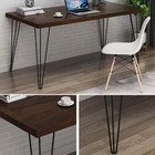 28  Hairpin Table Legs Set Of 4 Furniture Diy Desk 3 Rods Heavy Duty Metal New