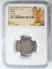 1622 Philip Iv Spanish Netherlands Ngc Vf25 Silver 1 16 Patagon Burgundy Dole
