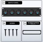 6 Gang Rocker Switch Panel Box Waterproof 12v On off Switch With Led - You Pick