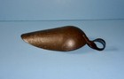 Antique Forged Tin Sugar Flour Candy Scoop Thumb Rest Handle Kitchen Tool Aafa