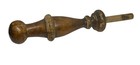 Vintage Antique Turned Wood Newel Post Finial Top Topper 6 25   