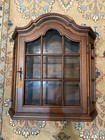 Vintage Kitchen Bathroom Wall Cabinet Display Glass Door Barn Farmhouse Vintage