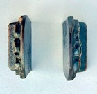 Pair Of Vintage Horse And Jockey Bronze Washed Cast Iron Bookends