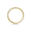 20 Gauge Hoop Nose Ring In 14k Yellow Gold 8mm In Diameter - Hypoallergenic