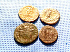 Lot Of 4-  Quality Ancient Roman Coins-rulers And Events - 15-20 Mm -  R66