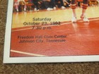 Nba Atlanta Hawks Vs Knicks Preseason Program 10 23 82 Dominique Wilkins Rookie
