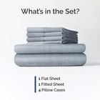 Full 6 Piece Sheet Set  Comfy Breathable   Cooling  Soft Hotel Luxury Bedding   