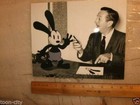     Oswald The Lucky Rabbit Black   White New 8 X 10 Photograph Walt Disney
