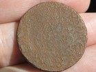 1787 Fugio Cent- Crusty  Metal Detector shipwreck Find - Rare Colonial Coin