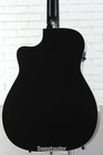 Fender Cc-60sce Acoustic-electric Guitar - Black