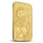 10 Gram British Gold Britannia Bar  new W  Assay 