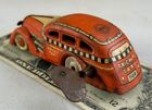 Vintage 1930 s Marx Tin Litho Orange Wind Up Tricky Taxi  2   A Bonus