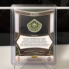 2025 Panini Select Wnba Dominique Malonga Rc Rookie Signatures Auto Silver Prizm