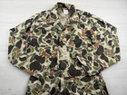 Vtg Walls Camo Coveralls Hunting Scovill Zip Frog Skin 70s 80s Usa Made Mens Mt