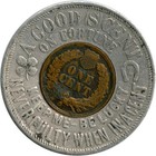 1905 Portland  Oregon Or Lewis   Clark Exposition Good Luck Encased Cent Penny