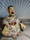 Vintage Porcelain Nodder Marked - N In C Moving Head  tongue   Hands-handpainted