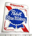 Vintage Pabst Blue Ribbon Original Beer Large Jacket Back Patch San Antonio Tx A