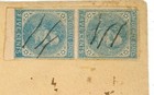 Confederate States Of America Sc 7-four Margin Pair-rocky Plain Georgia-jan 9 18