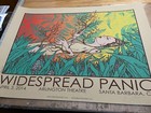 Widespread Panic Concert Poster Jermaine Rogers Santa Barbara 14  1 6