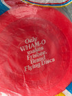 Vintage Wham-o Regular Frisbee Orange Raised Letters Sealed Bag new