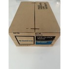 Vintage  new  1980 s Sanyo Rm 5300 Walnut Led Alarm Clock Radio