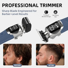 6-in-1 Professional Beard Trimmer For Men  Ipx6 Waterproof Electric Shaver Razor