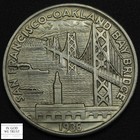 1936 S Bay Bridge Commemorative Silver Half Dollar 50c