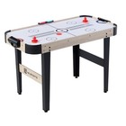 48  Air Hockey Table Set With Led Scorer 2 Pushers And 2 Pucks