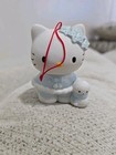 Vintage 2001 Sanrio Hello Kitty Christmas Winter Snowman Ceramic Ornament Rare