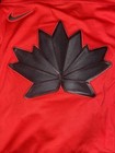 Nike Team Canada Olympic Hockey Jersey Red black J000417-cana Men   s Size Medium