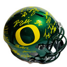 2024 Oregon Ducks Team Signed Football Helmet Coa 40  Autos Gabriel Dan Lanning