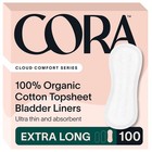 Extra Long Organic Cotton Bladder Liners - 100 Count  Eco-friendly   Comfortable