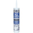 Ge Ge012 All Purpose Silicone Rubber Caulk 10 Oz Clear Waterproof Sealant 6 Pack