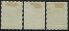 Liechtenstein - 1912 - Scott   1 Thru 3 - Complete - Mint Og Hinged