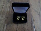 U s Military Army 1st Cavalry Cufflinks With Jewelry Box 1 Set Cuff Links Boxed