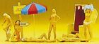 Preiser 10107 Ho Scale Recreation   Sports -- Sunbathers